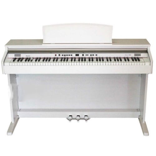 פסנתר חשמלי מזרחי בצבע לבן 88 קלידים Ringway TG200WT