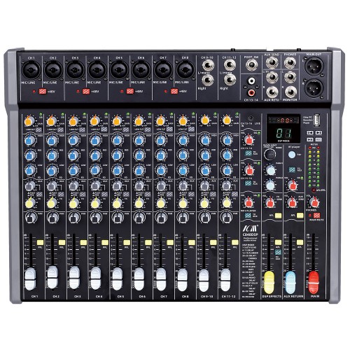 מיקסר 16 ערוצים ICM MIX C848DSP