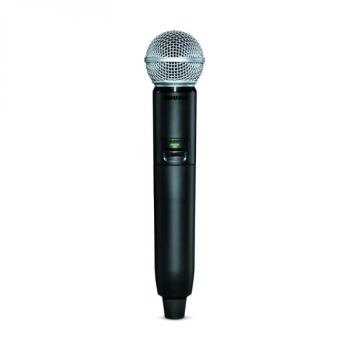 ⁦מערכת אלחוטית Shure GLXD124R+/85 Wireless Microphone with WL185 & SM58⁩ – תמונה ⁦4⁩