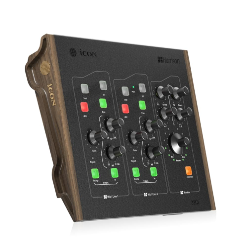כרטיס קול 4 ערוצים Icon Pro Audio Harrison 32Ci
