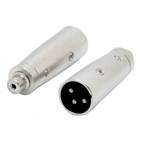 מתאם  Roxtone XLR M - RCA F