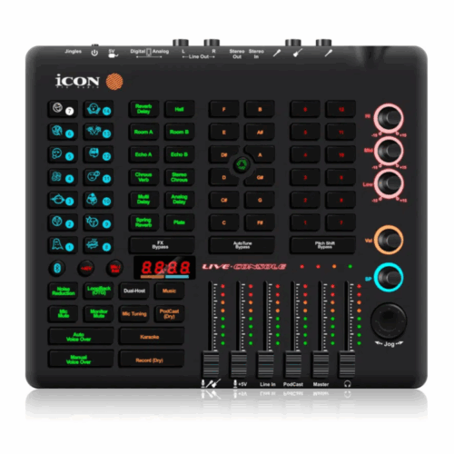 ממשק סטרימינג חכם Icon – Live Console