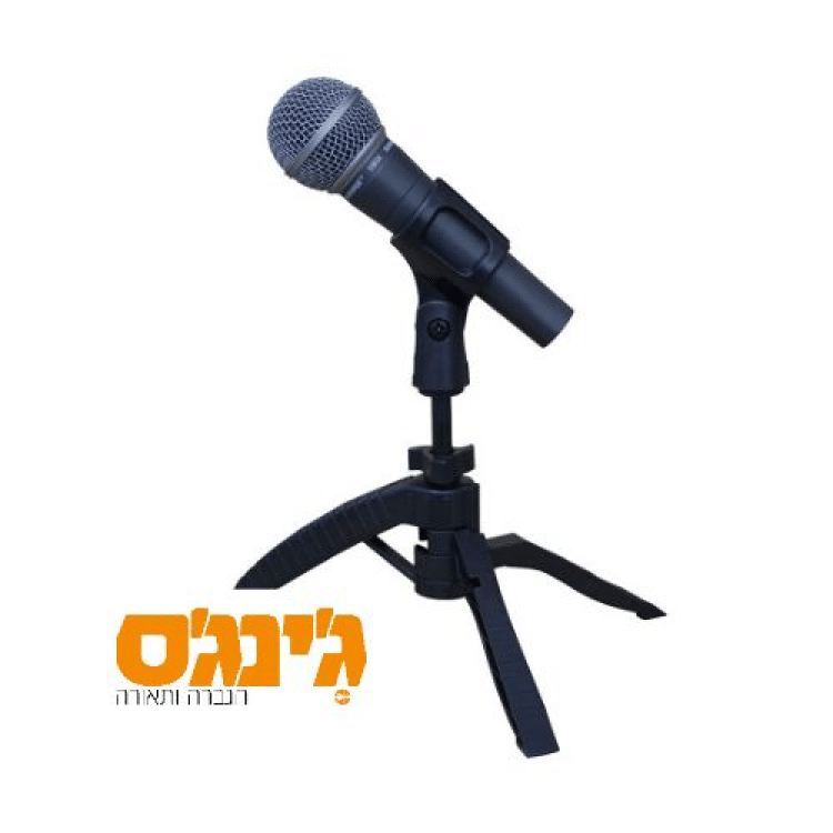 סטנד שולחני למיקרופון Apextone