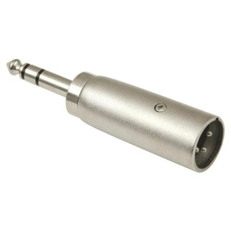 מתאם XLR M – PL M סטריאו Roxtone