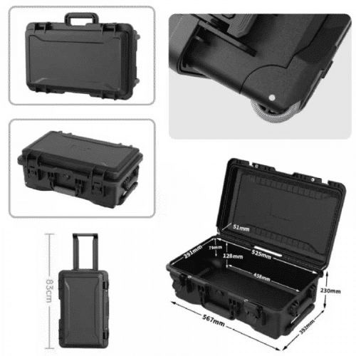 ⁦קייס פלסטיק עם גלגלים G1 CASE⁩ – תמונה ⁦5⁩