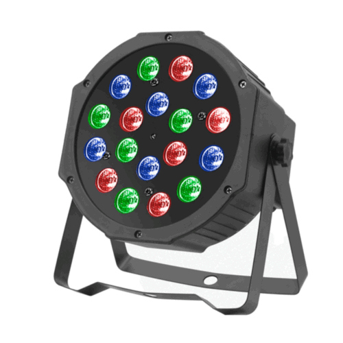 פנס תומס לד למסיבות על סוללה Shadow BAT-5 18X1W RGB
