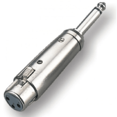 מתאם XLR F – PL M מונו Roxtone