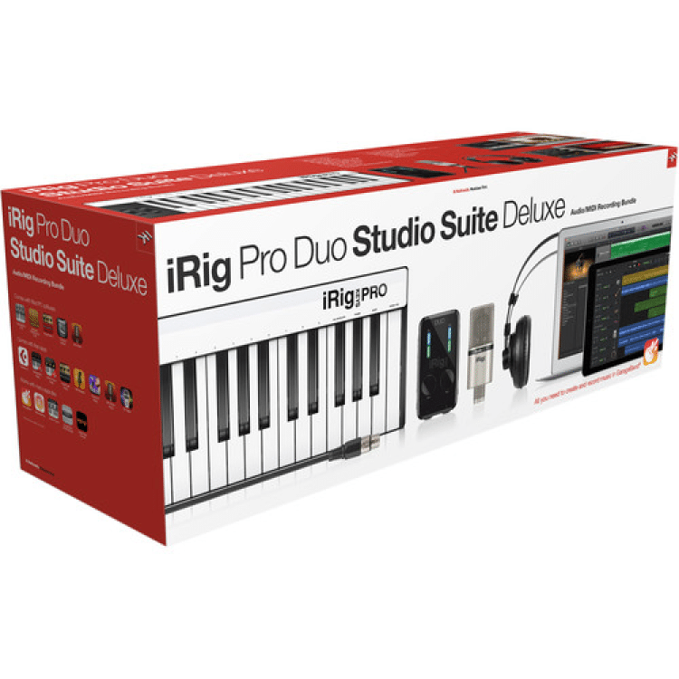 ערכת אולפן IK Multimedia iRig Pro Duo Studio Suite