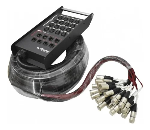 מולטי כבל 30 מטר 16/8 Roxtone STBN1608L30