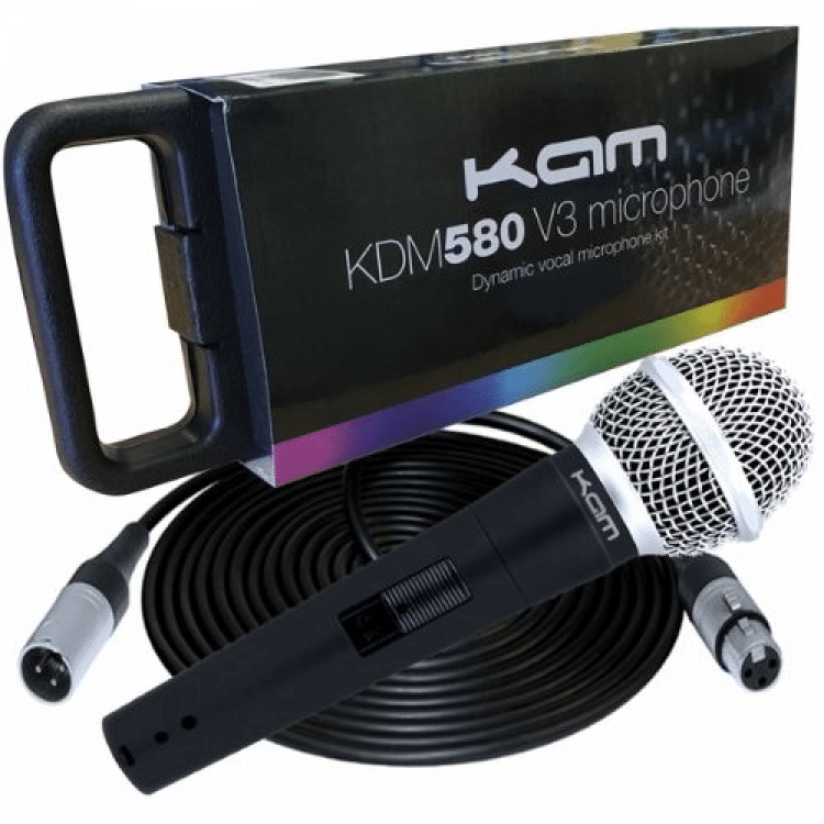 מיקרופון מקצועי עם קייס KDM580