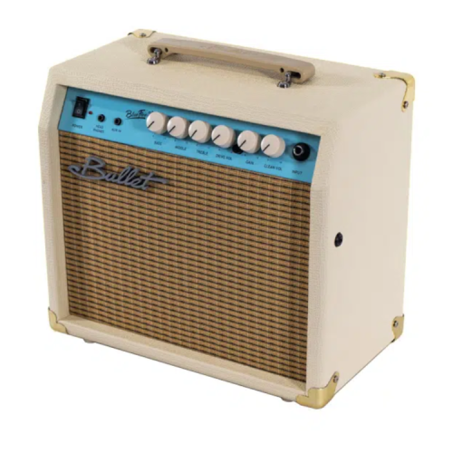 מגבר לגיטרה חשמלית לבן Bullet Amp Blueface20 20W