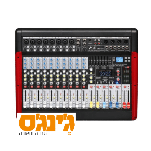 מיקסר 12 ערוצים מקצועי ICM G12-DX