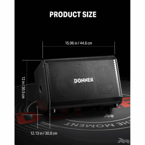⁦מגבר לתופים Donner DDA1000⁩ – תמונה ⁦2⁩