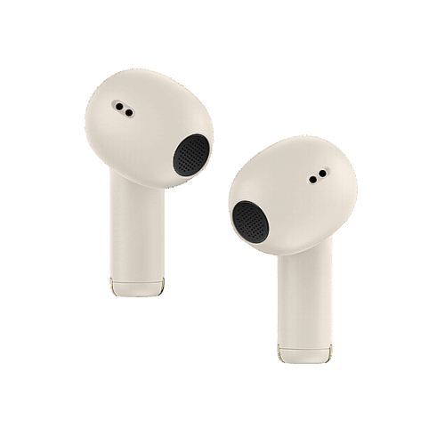 אוזניות אלחוטיות בצבע קרם Open True Wireless sennheiser