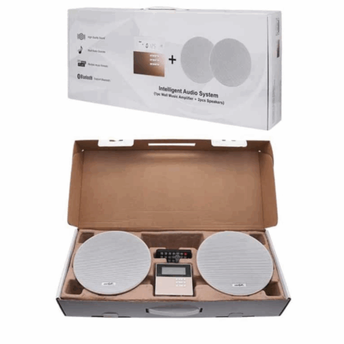 ערכת הגברה לעסק ולבית POLMAN M2B KIT 20W