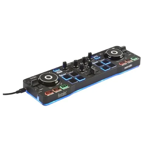 קונטרולר קומפקטי Hercules DJControl Starligh