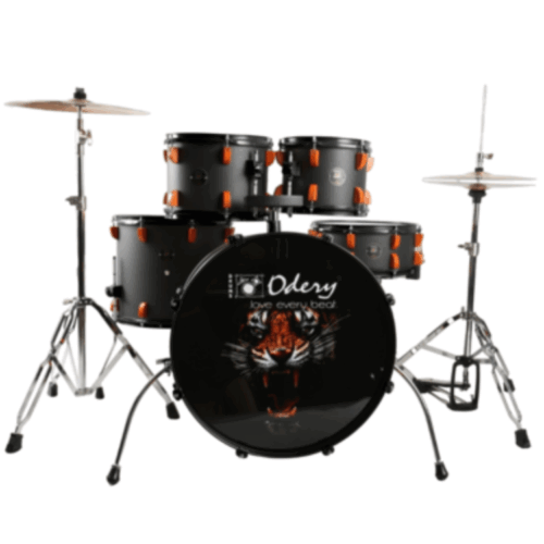 מערכת תופים בצבע שחור 18 Odery TG-200 Tiger Series