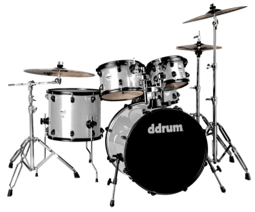 מערכת תופים 5 חלקים J2P 522 SILVER SPKL DDRUM