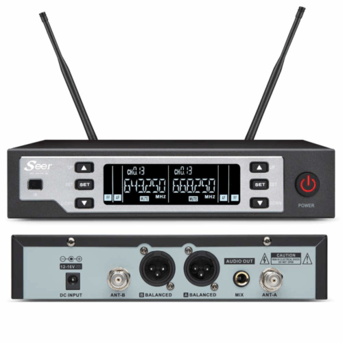 זוג מיקרופונים אלחוטיים SEER IU-2070-IL