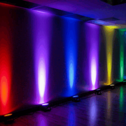 ⁦פנס תומס לד למסיבות על סוללה Shadow BAT-5 18X1W RGB⁩ – תמונה ⁦4⁩