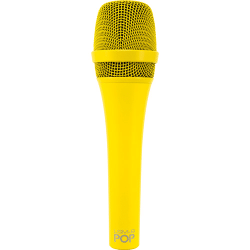 MXL POP LSM-9 מיקרופון פרימיום דינמי לשירה בצבע צהוב