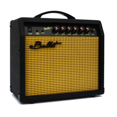 מגבר לגיטרה חשמלית שחור Bullet Amp Blueface20 20W