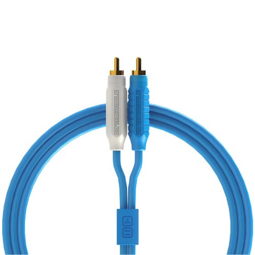 DJ TechTools Chroma Cables RCA to RCA Blue