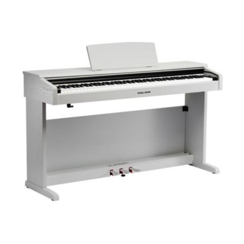 פסנתר חשמלי רהיט בצבע לבן PEARL RIVER V03