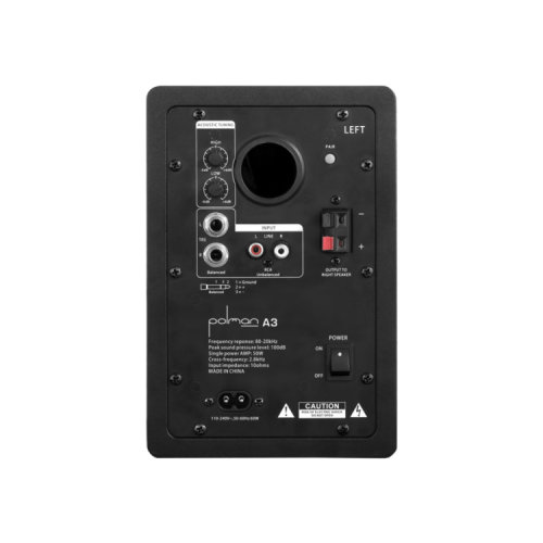 זוג מוניטורים אולפניים 3.5″ Polman A3