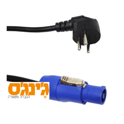 כבל חשמל Powercon באורך 4 מטר Roxtone