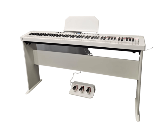 פסנתר חשמלי 88 קלידים שקולים בצבע לבן LDP-S160 LEGRAND