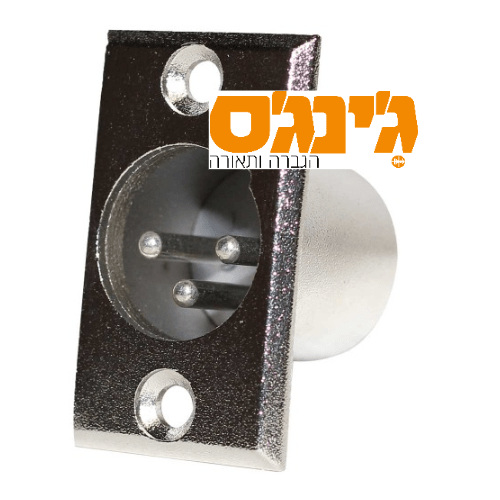 שקע XLR זכר Roxtone