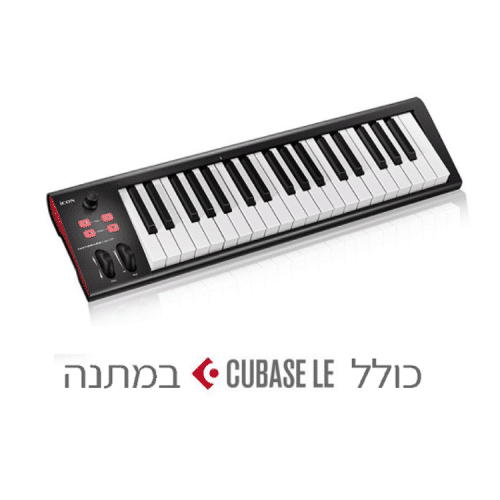 מקלדת שליטה 37 קלידים iCON iKEYBOARD 4 Nano