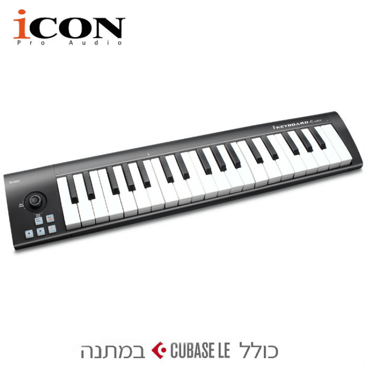 מקלדת שליטה 37 קלידים ICON iKEYBOARD 4 MINI