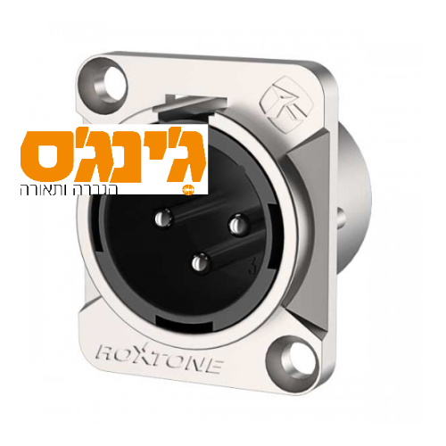 שקע XLR לפאנל Roxtone