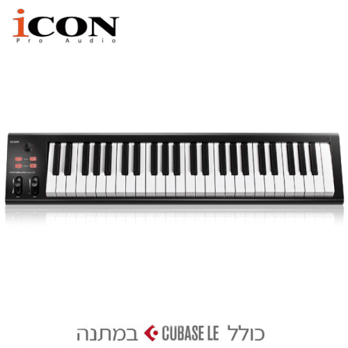 מקלדת שליטה 49 קלידים ICON IKEYBOARD 5 NANO