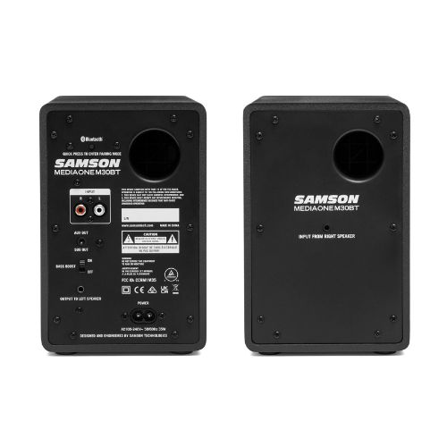 זוג מוניטורים אולפניים Samson M30BT Bluetooth