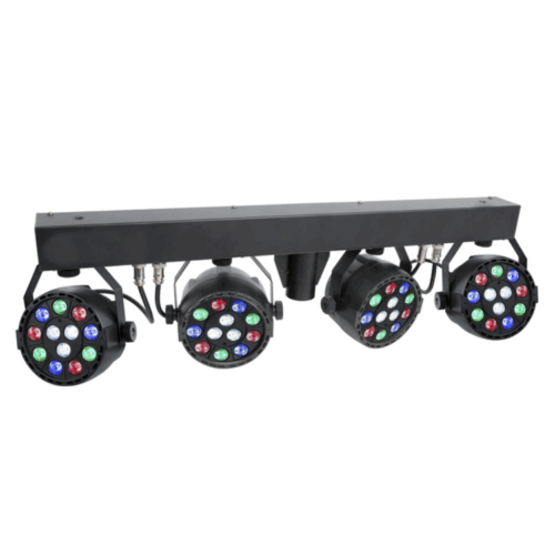 סט תאורה תומס לד כולל סטנד ותיקים Shadow PL-31A 18X1W RGBW