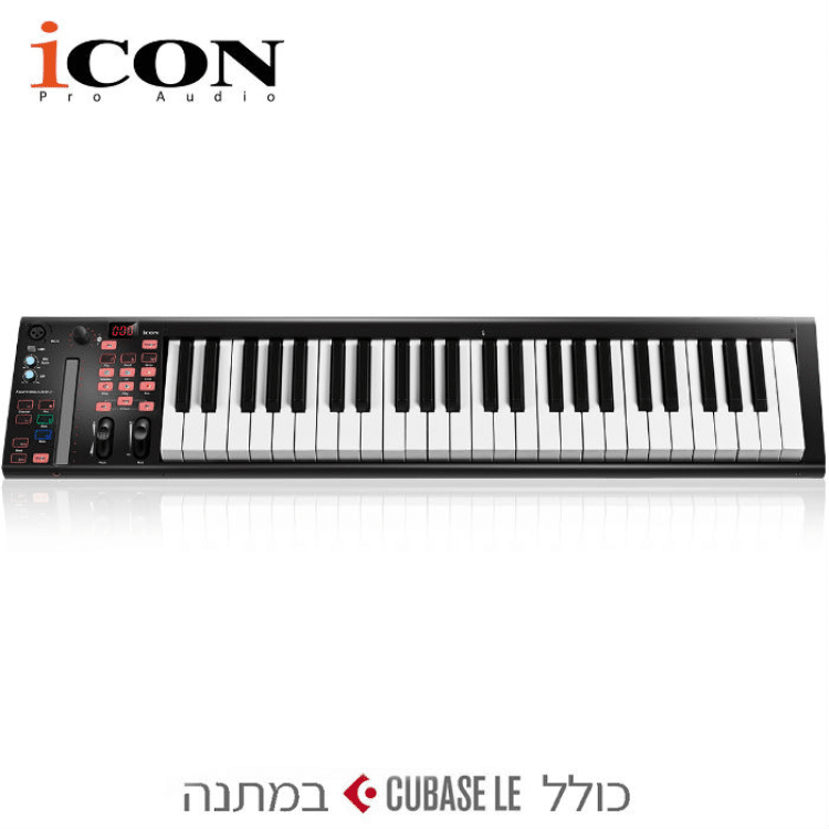 מקלדת שליטה 49 קלידים בשילוב כרטיס קול ICON iKEYBOARD 5S