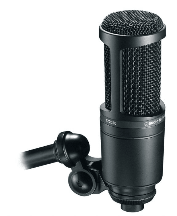 מיקרופון קונדנסר Audio Technica AT2020