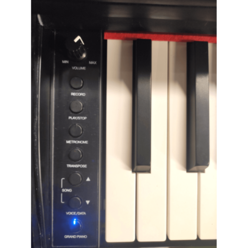 ⁦פסנתר חשמלי רהיט בצבע שחור PEARL RIVER V03⁩ – תמונה ⁦3⁩