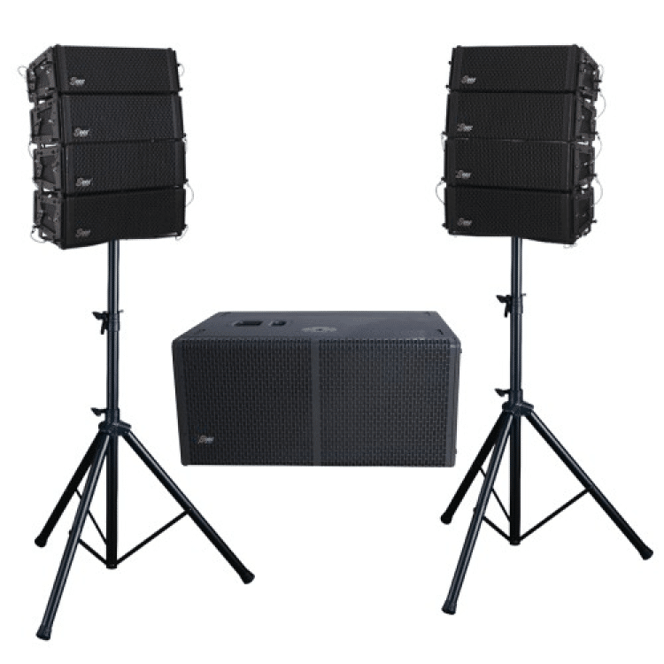 מערכת מיני ליין אריי מוגברת SEER Line Array Set-42