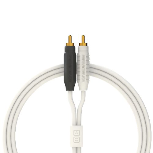 DJ TechTools Chroma Cables RCA to RCA White