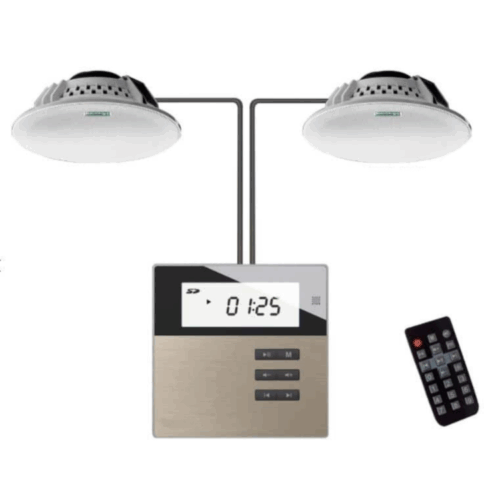 ערכת הגברה לעסק ולבית POLMAN M2B KIT 20W