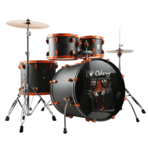 מערכת תופים בצבע שחור 20 Odery TG-200 Tiger Series