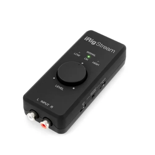 iRig Stream ממשק אודיו ייעודי לסטרימינג IK Multimedia