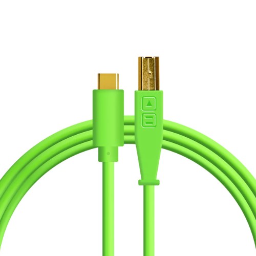 DJ TechTools Chroma Cables USB-C to B Green