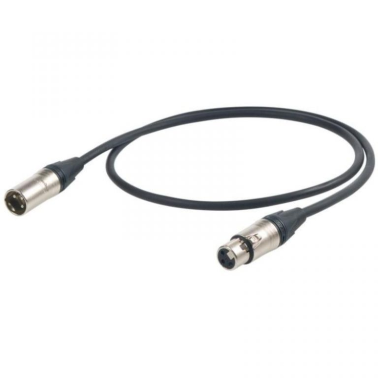 כבל XLR – XLR באורך 6 מטר Proel & Neutrik