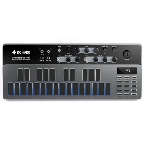 ⁦סינטיסייזר Donner Analog Bass Synthesizer B1⁩ – תמונה ⁦2⁩