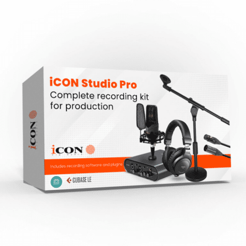 ערכת הקלטה והפקה מקצועית icon Studio Pro